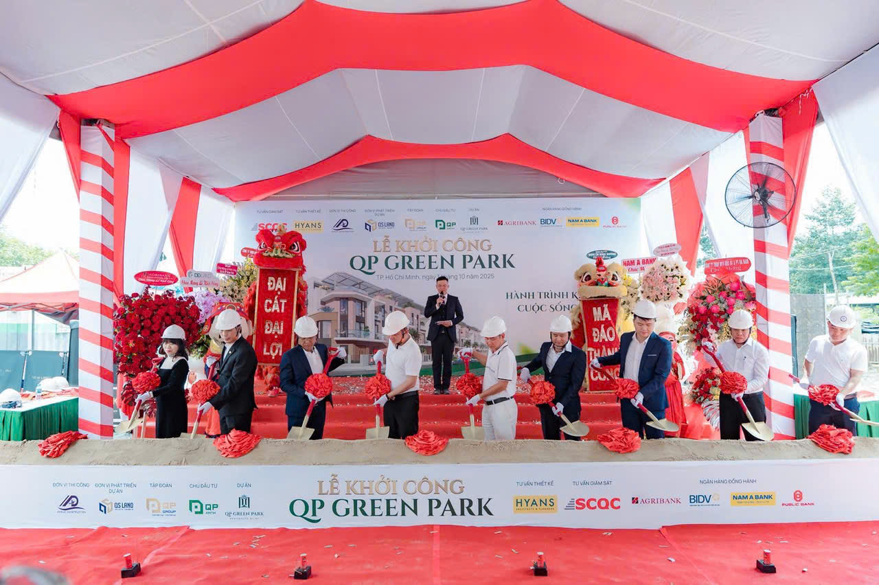 QP Green Park được phát triển theo định hướng khu đô thị xanh, cân bằng giữa tiện nghi đô thị và không gian sinh thái.