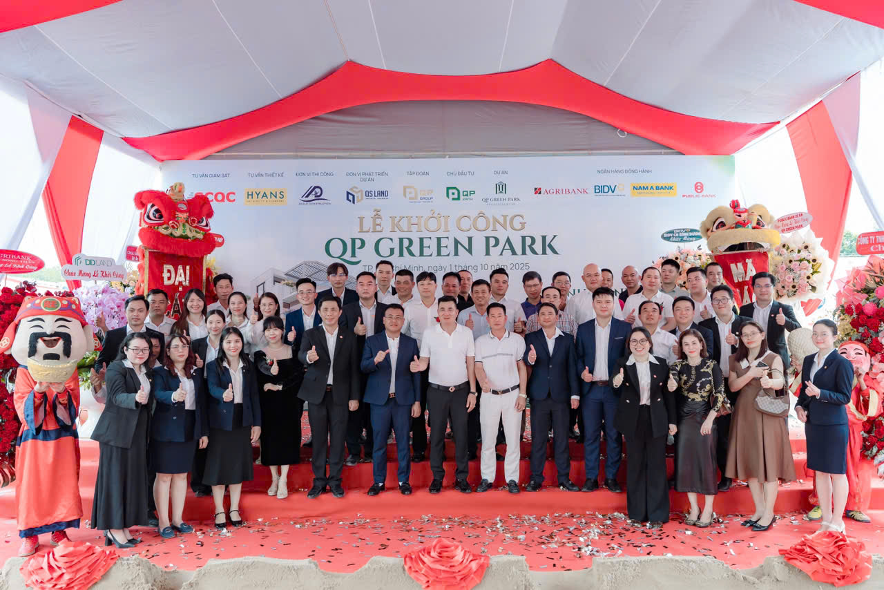 QP Green Park hướng tới cộng đồng cư dân xanh, bền vững và có khả năng khai thác thương mại dài hạn.