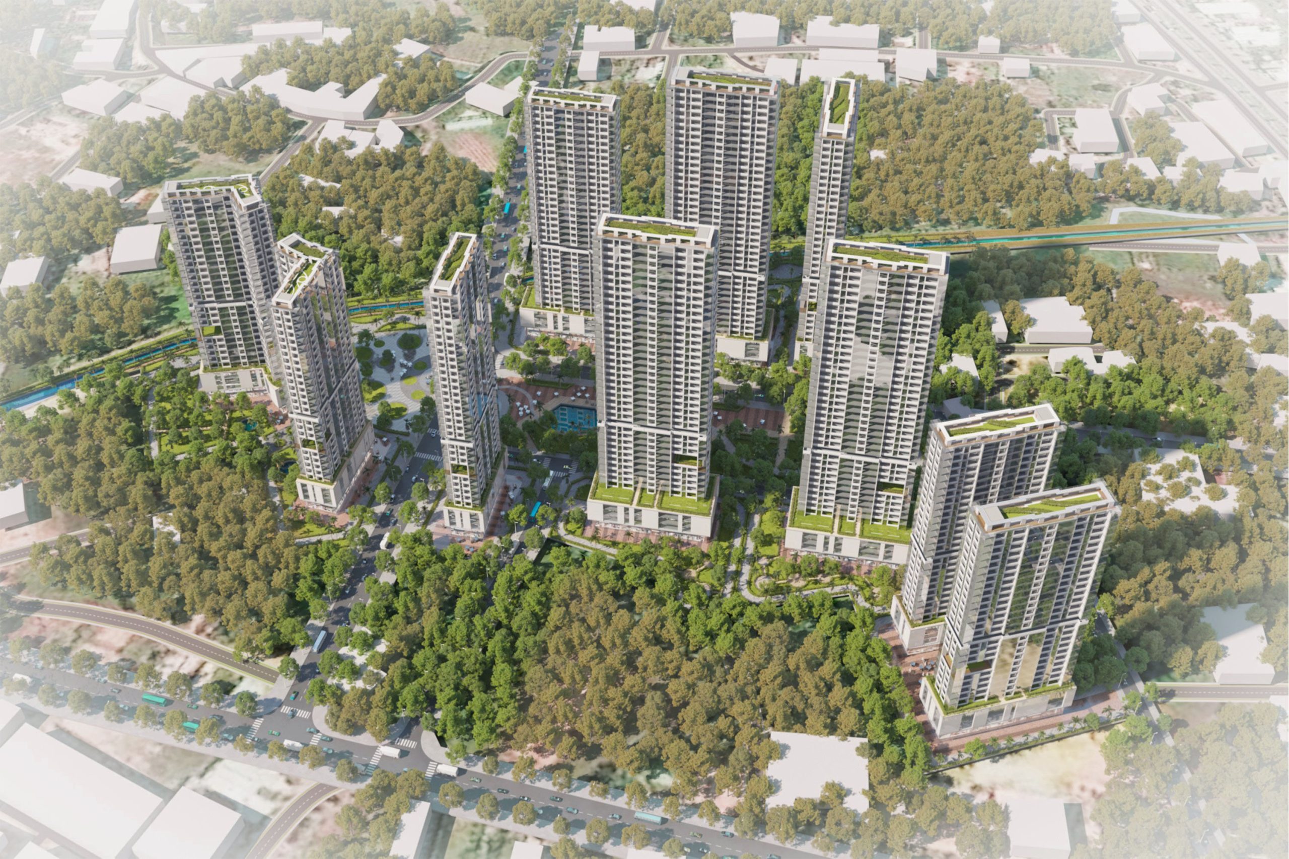 Khu chung cư phức hợp Hiệp Thành City