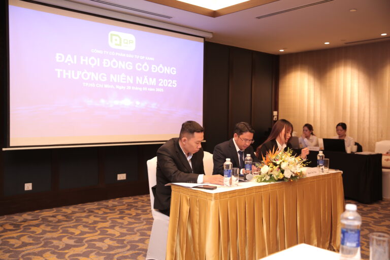 ĐHĐCĐ thường niên 2025 của QP Xanh: Thành công rực rỡ và định hướng phát triển bền vững