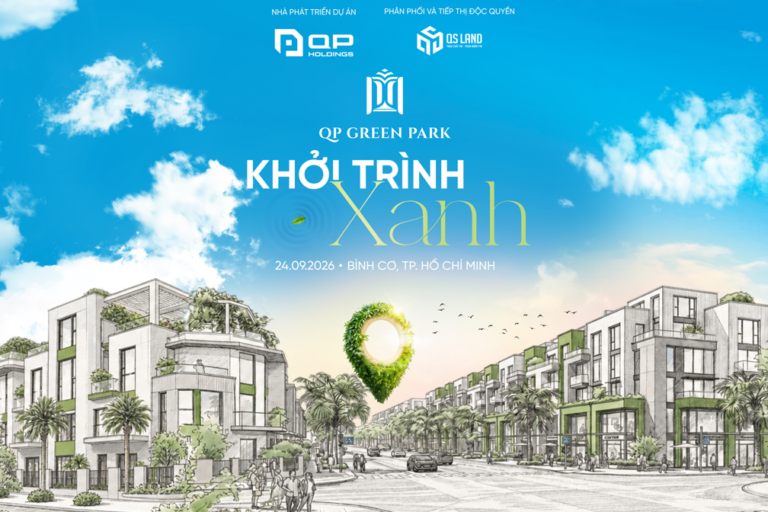 QP Green Park khởi động hành trình mang tên “Khởi trình xanh”: Dự án bước sang giai đoạn tăng tốc
