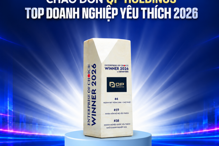 QP Holdings ghi dấu tại Enterprise of Choice 2026 với ba thứ hạng nổi bật